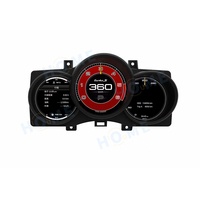 Tableau de bord LCD de cockpit virtuel de groupe d'instruments numériques Linux pour Porsche Boxster 718 Macan 2014-2019 Compteur de vitesse