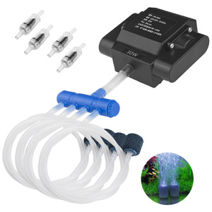 Bomba de Ar Eletromagnética 220V para Oxigenação de Aquários e Tanques de Peixes com Acessórios de Quatro Saídas - Product Image 1