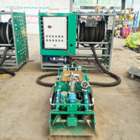 Robot de dragage automoteur sans pilote avec module agitateur pour le traitement des boues épaisses dans les bassins d'épuration