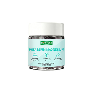 Compre Gomitas de <span class=keywords><strong>Potasio</strong></span> <span class=keywords><strong>y</strong></span> <span class=keywords><strong>Magnesio</strong></span> de Alta Calidad al por Mayor con Vitamina C, Favorecen un Sueño Reparador <span class=keywords><strong>y</strong></span> Promueven la Salud de los Huesos <span class=keywords><strong>y</strong></span> los Músculos - Product Image 1