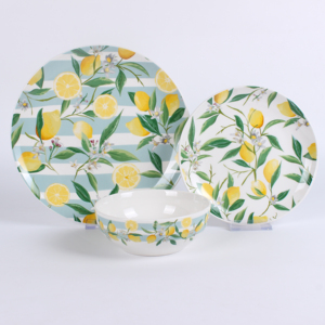 ชุดอาหารเย็นคูเป้เซรามิก18ชิ้นสำหรับ6คน - Product Image 1