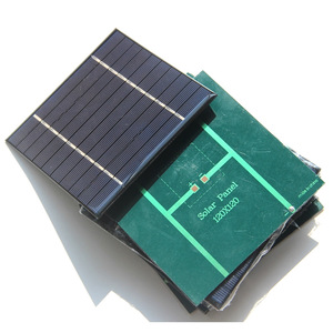 แผงโซลาร์เซลล์แบบโมโนคริสตัลไลน์ 120x120 มม. 2.3 วัตต์ 5 โวลต์ โมดูลเซลล์แสงอาทิตย์แบบยืดหยุ่น DIY - Product Image 5