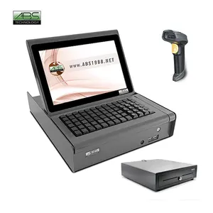 Benutzer definiertes Metall kassen system Integrierte programmier bare Tastatur mit Tankstelle pos Kraftstoffs ystem mit emv