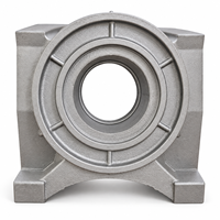Boîtier en fonte ductile OEM pour systèmes hydrauliques lourds avec usinage de précision, carter de pompe en acier au carbone, boîtier hydraulique