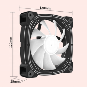 Hot Sales High-quality 120MM <strong>PWM</strong> ARGB RGB <strong>Fan</strong> Suitable for Gaming Computer <strong>Cases</strong> in Stock - Product Image 4