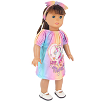Nouvel Arrivage : Tenue pour Poupée Américaine de 18 Pouces, Jouet en Peluche DIY pour Robe de 18 Pouces