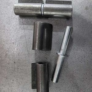 Oem ODM Chất lượng cao Nhà máy cung cấp trực tiếp Heavy-Duty thép hàn trên bản lề với cánh phẳng và có thể tháo rời pin cho cổng kim loại - Product Image 3