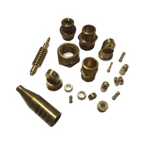 Pièces en laiton usinées sur tour CNC, tournage et fraisage combinés, composants de vis et écrous en cuivre ultra-précis, diamètre max. 25 mm - Product Image 5