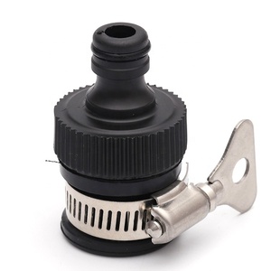 Hộ gia đình màu đen 1/2 "<span class=keywords><strong>PP</strong></span> nhựa phổ nước TAP nhanh chóng kết nối vòi tap Adapter cho vườn - Product Image 2