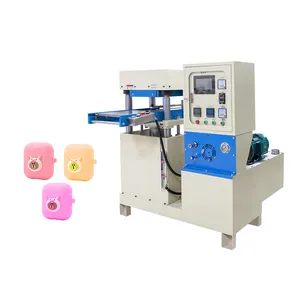 50T Vacuum Rubber Label Press Molding Machine Vulcanizing Machine for Silicone Trademark