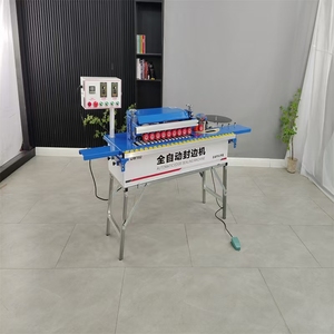 Machine à chantourner automatique manuelle pour chants droits et courbes, alimentation automatique, modèle mini, fabriquée en Chine - Product Image 2