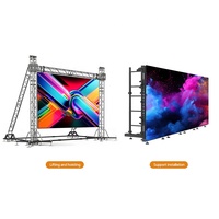 Panel de Video LED para Escenario P2 P2.5, Ultra HD a Todo Color, Fondo de Escenario, Gabinete Ligero y Portátil para Conciertos