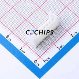 HC-HY2.0-8AW-TW Wire-to-Board Pin Header Bent Lead Through Hole,P=2mm Connector 1x8P 2mm Right Angle Insert HY - Product Image 1