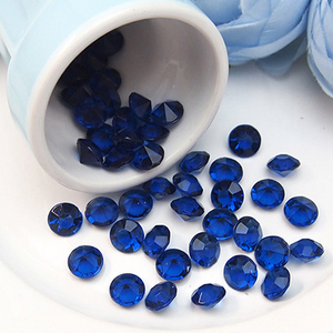 Confettis de table de mariage en cristal, décorations en <span class=keywords><strong>perles</strong></span> acryliques en forme de diamant pour centres de table de mariage - Product Image 3