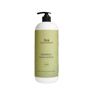 Shampooing anti-chute au gingembre avec étiquette personnalisée Formule biologique à base de plantes pour cheveux clairsemés Épaississant hydratant - Product Image 1