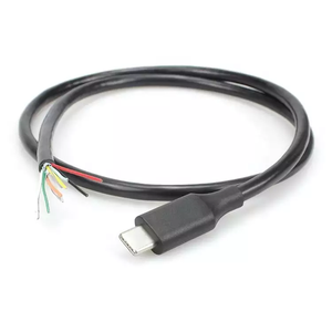 OEM usine personnalisé FTP <span class=keywords><strong>Usb</strong></span> Type C prise mâle <span class=keywords><strong>USB</strong></span> C pour ouvrir 4 broches ligne de fil cordon queue de cochon câble de charge de données - Product Image 2