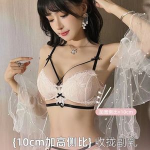 セクシーなブラジャー & ブリーフセットランジェリー女性用レース下着ソフトカップアンダーワイヤーメッシュレディースブラ卸売セクシーランジェリー - Product Image 2