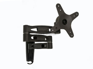Support mural TV pivotant avec gestion des câbles Support TV en aluminium à 360 degrés L026-3 pour Caracan - Product Image 5