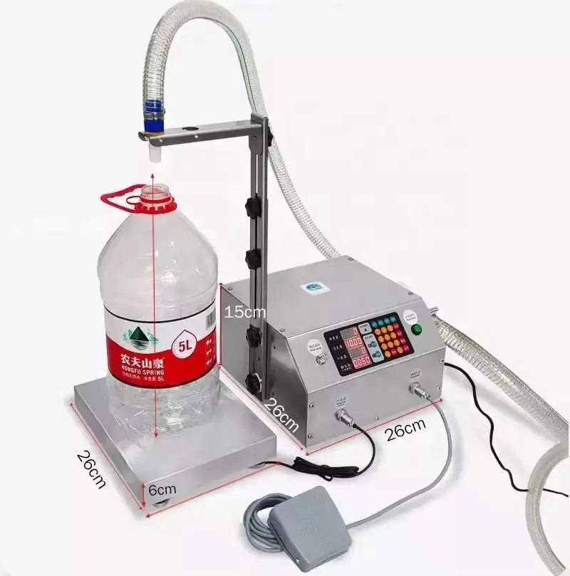 Machine de remplissage automatique de liquide de lavage d'huile comestible en conserve à grande vitesse CSY-L36