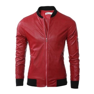 Men's Custom Made Stylish Casual 100% <b>Real</b> <b>Leather</b> Waterproof Thick Motorcycle Winter <b>Jacket</b> 2026 - Product Image 1