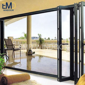 Portes pliantes de luxe avec couleurs de cadre personnalisables - Product Image 1