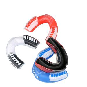 واقي فم رياضي للملاكمة والرجبي وفنون القتال المختلطة، مصنوع من مادة EVA مزدوجة صديقة للبيئة وقابلة للتنفس مع إمكانية طباعة شعار مخصص - Product Image 4