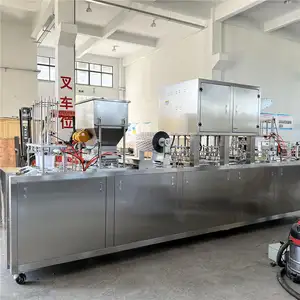 Máquina de llenado líquido 10-100mL llenado de líquido en botella y taza máquina de llenado cuantitativo