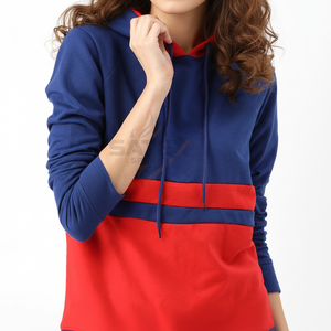 Mejor estilo de las mujeres de alta calidad pulóver sudaderas con capucha Casual algodón poliéster Material ropa de invierno cuello con capucha venta en línea - Product Image 1