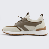 LANCI Fabricant OEM de chaussures sur mesure pour hommes, vente en gros de chaussures de créateur, baskets en cuir personnalisables, chaussures décontractées en daim et caoutchouc pour la marche