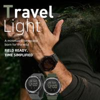 Montre de sport multifonctionnelle pour homme NORTH EDGE TERRAX, lumineuse, étanche 50 m, bracelet en nylon, pour aventures en plein air