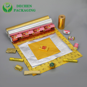 Food packaging aluminium foil paper