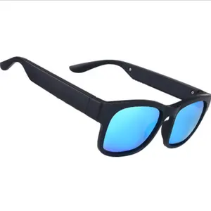 Latest New Technology Wireless Music Audio Earphone Polarized Lens Compatible Smart Mp3 2 in 1 Sunglasses Speaker