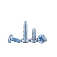 Vis à tête cylindrique Phillips DIN7500 en acier A235, classe 10.9, grade 4.8, zinguée bleu, de qualité usine YPH