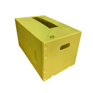 Contenedor de Plástico PP para Transporte de Frutas, Impermeable, Hueco, Plegable, Apilable, para Almacenamiento de Verduras - Product Image 4