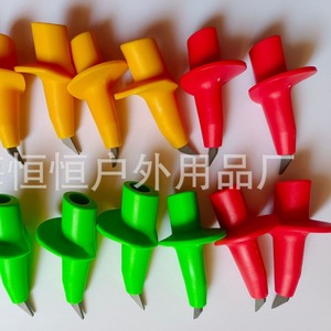 Embouts de bâtons de ski Hengheng 7,2 cm en acier tungstène universels pour la randonnée et la course sur sentier - Product Image 1