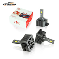 Bombilla LED para Faros Delanteros Serie D, Sin Errores de Decodificación, D1S D2S D3S D4S, Reemplazo 1:1 de Xenón HID, Compatible con Autos Universales