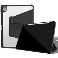 Cangkang akrilik berputar 360 derajat, untuk iPad Pro 11 2024 & penutup buku Mini iPad dengan TPU & bahan PC kompatibel dengan Air4/5"