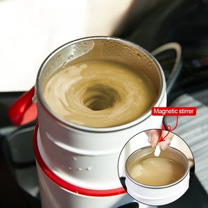 Calentador de tazas y jarras portátil inteligente con control de temperatura al por mayor para coche, hervidor para calentar botellas y tazas mezcladoras - Product Image 4