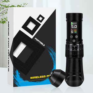 Mais Novo Conjunto de 2 Canetas de Tatuagem Sem Fio com Stroke Ajustável de 2.5-5.0mm e 2 Baterias - Product Image 2