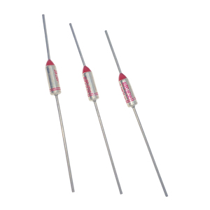 Fusible thermique équivalent G4 G5 Emerson Microtemp, série AUPO <span class=keywords><strong>HF</strong></span>, 20A 250V, coupure 121C 133C 142C 157C 172C 184C 192C 216C 229C 240C - Product Image 4