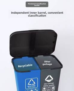 <span class=keywords><strong>Poubelle</strong></span> <span class=keywords><strong>double</strong></span> en plastique 20L/30L pour la maison, la voiture et l'extérieur <span class=keywords><strong>Poubelle</strong></span> à usage public pour les espaces intérieurs comme la cuisine et le salon - Product Image 5
