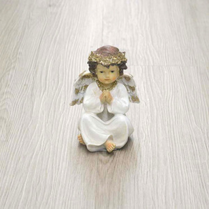 INUNION fabbrica all'ingrosso per la casa decorazione da tavolo in resina artigianato scultura ornamento angelo Satue bella resina angelo carino - Product Image 3