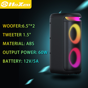ลำโพงพกพา 5.0 RGB วูฟเฟอร์ 6 นิ้ว ทวีตเตอร์ แบตเตอรี่ <span class=keywords><strong>5000</strong></span>-8000mAh วัสดุ ABS ใช้งานกลางแจ้ง รองรับไมโครโฟนไร้สาย - Product Image 3