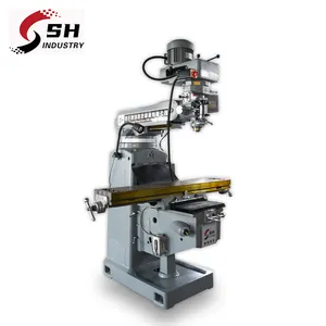 New Type Universal Rotary Swivel Head x6325 Milling Machine For Metal