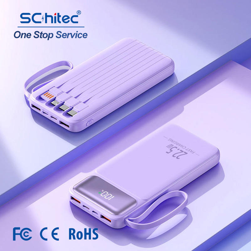 10000mAh สีม่วง