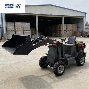 कृषि निर्माण भूनिर्माण के लिए अच्छी गुणवत्ता मिनी डीजल फ्रंट व्हील लोडर छोटी बाल्टी - Product Image 1