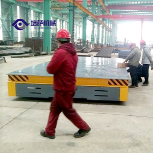 Battery Powered Remote Control Electric Transfer <strong>Trolley</strong> with Polyurethane Wheels for <strong>Handling</strong> Heavy <strong>Materials</strong> - Product Image 2