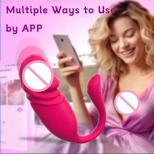 Vibrateur clitoridien à 9 fréquences avec simulation d'insertion et contrôle par application – Jouets sexuels - Product Image 3