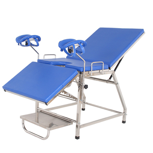 Hướng dẫn sử dụng thép không gỉ giường bệnh viện kiểm tra giường khí mùa xuân điều chỉnh bảng khám sản khoa - Product Image 5