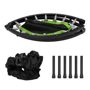 Minitrampolín con borde de esponja, trampolín redondo de seguridad, <span class=keywords><strong>Protector</strong></span> de resorte, 38-48 pulgadas - Product Image 2